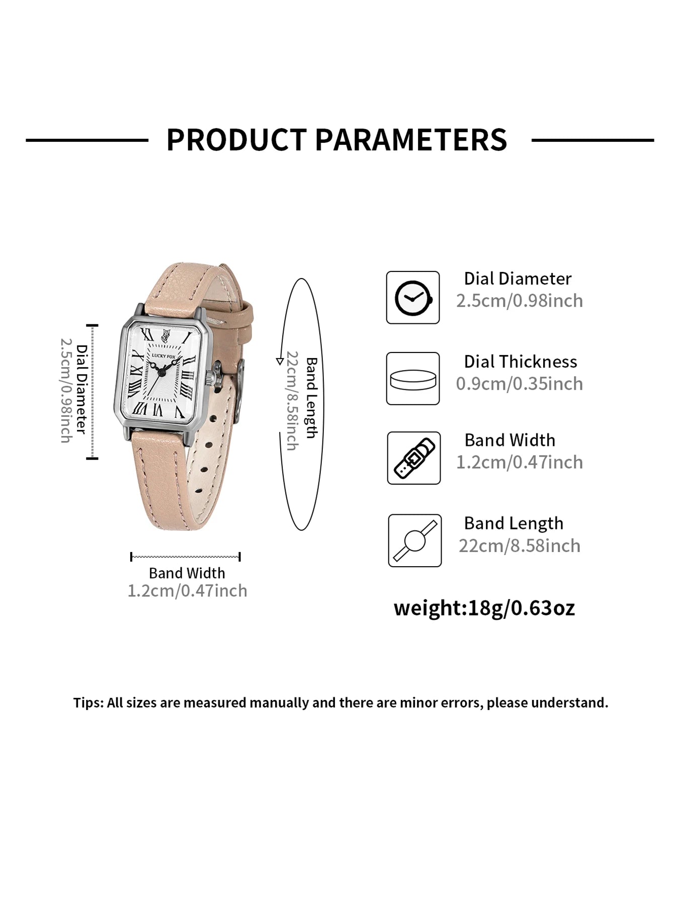 Fashion Rectangle Quartz Wrist Watch for Women Luxury Brand Roman Dial Leather Strap Ladies Watches Clock Peaceful Pleasures Health and Wellness