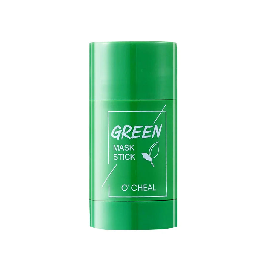 Green Tea & Bamboo Charcoal Face Mask Stick – Pore Refining