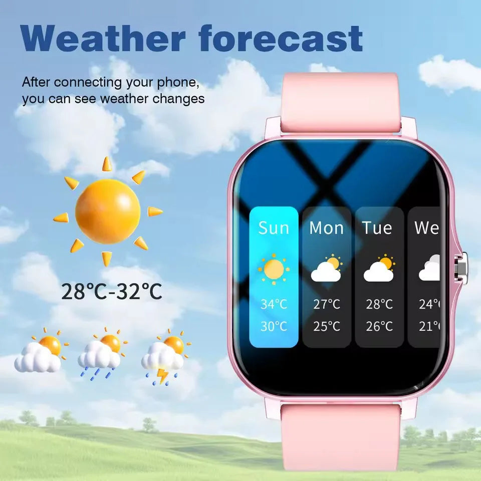 Ola Esporte 1.83" Smart Watch – Fitness, Calls & Sleep Tracker