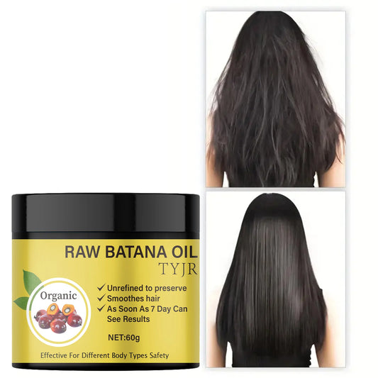 Raw Batana Oil Hair Mask – Nourishing, Smoothing & Softening Deep Conditioning Mask Peaceful Pleasures Health and Wellness