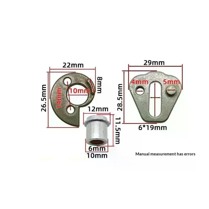 3-Pack Chainsaw Chain Tensioner Adjustment Blocks for 8" Saws