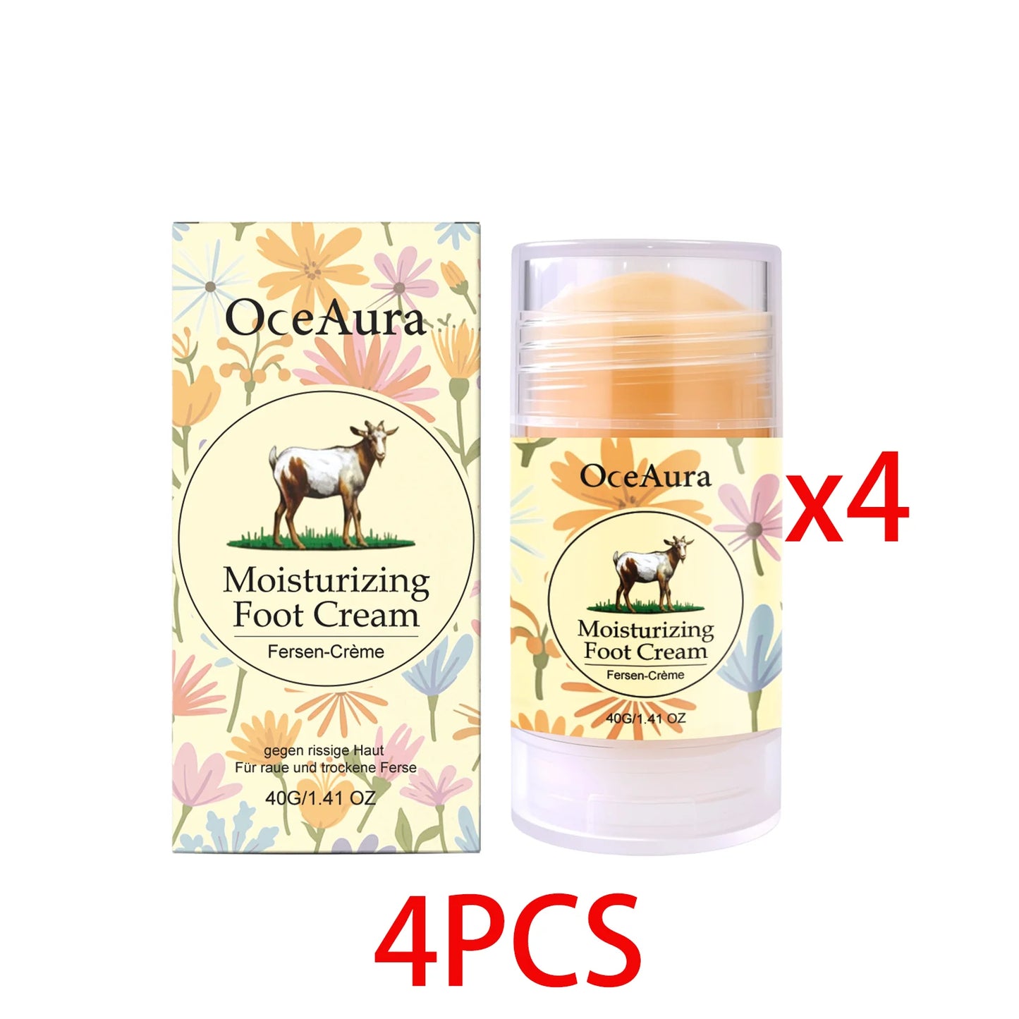 OceAura Lanolin Hand & Foot Cream for Dry, Rough Skin