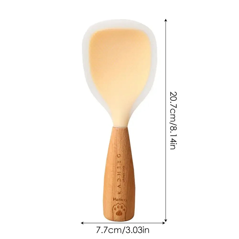 Silicone Rice & Cooking Spoon – Non-Stick, Heat-Resistant Kitchen Utensil