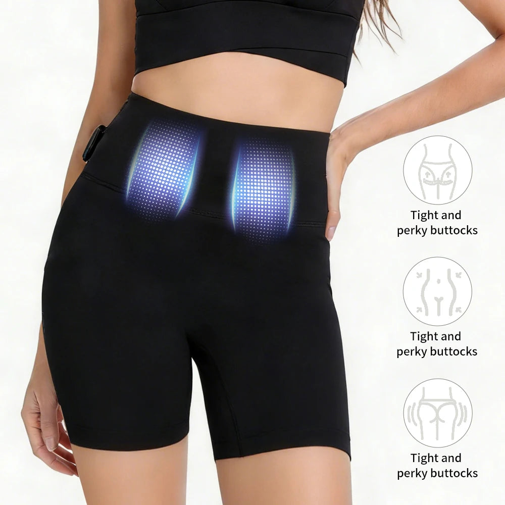 EMS Microcurrent Shaping Shorts | Butt Lift & Body Sculpting