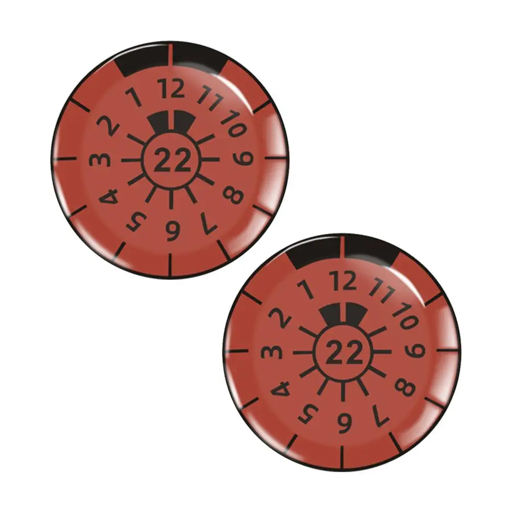 3D Gel Dome Car Stickers – Waterproof PVC License Plate Decals