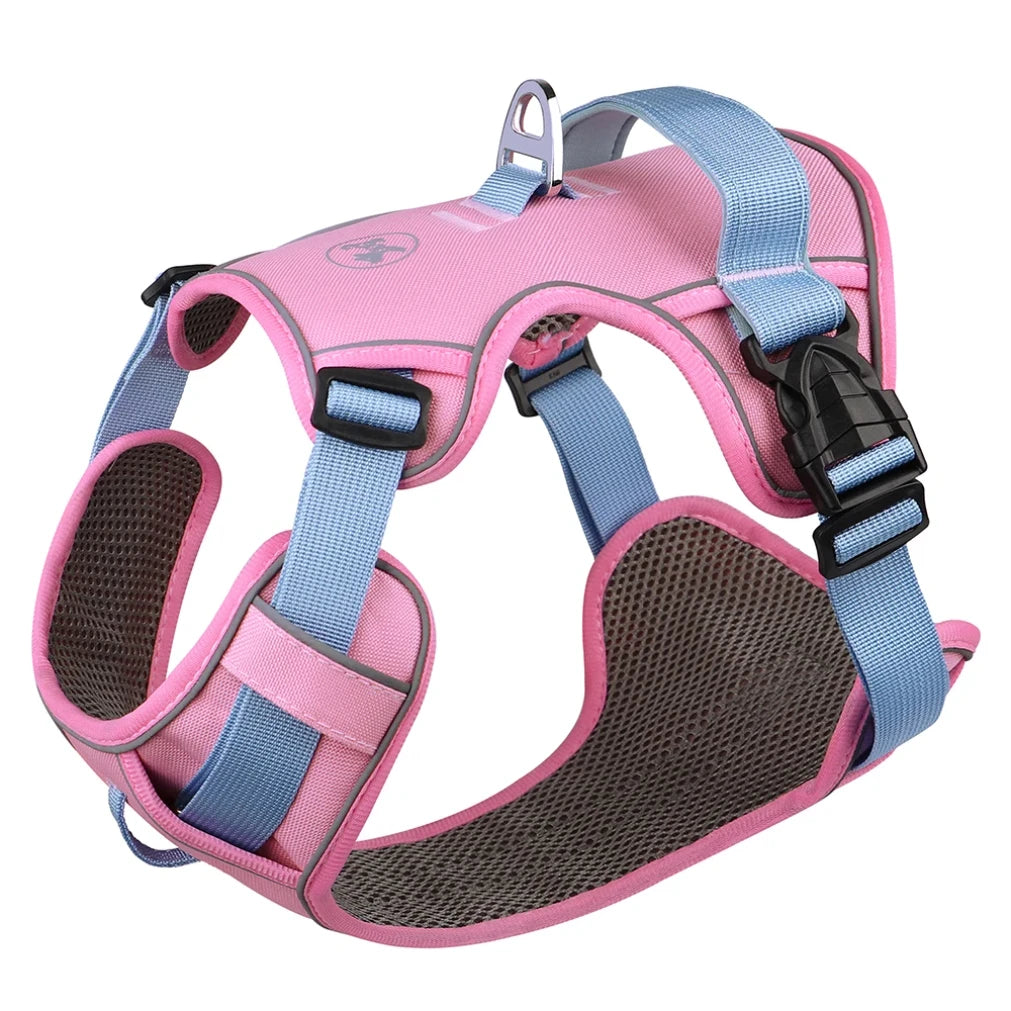 Mesh Breathable Reflective Dog Harness Vest – All Sizes