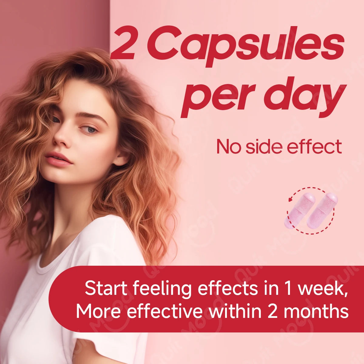 Quitmood Queen’s Women’s Probiotic – 60 Capsules Peaceful Pleasures Health and Wellness