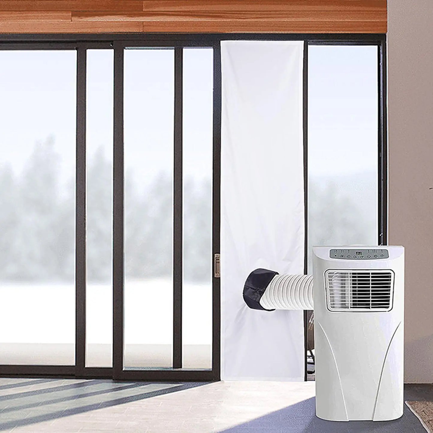 AC Window Vent Seal Kit – Waterproof Portable AC Baffle 2M/3M