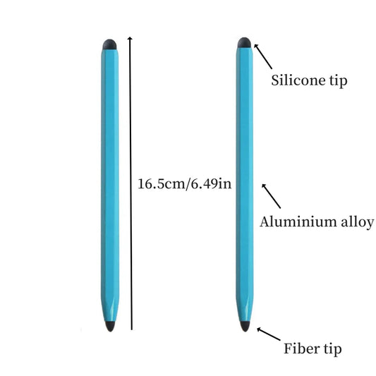 Universal 2-in-1 Stylus Pen for Tablets & Touchscreens Capacitive Stylus Pen Peaceful Pleasures Health and Wellness