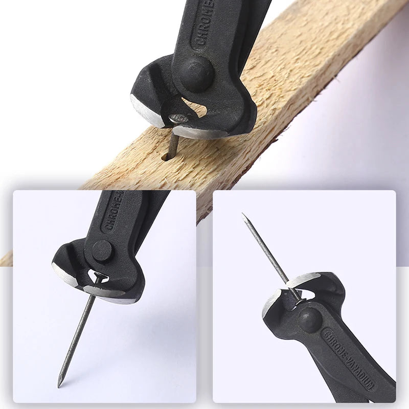 Nail Puller Cutting Pliers Carpenter Pincers Staple Puller End Cutter Wire Steel Fixers Cable Cutting Walnut Pliers Hand Tools Peaceful Pleasures Health and Wellness