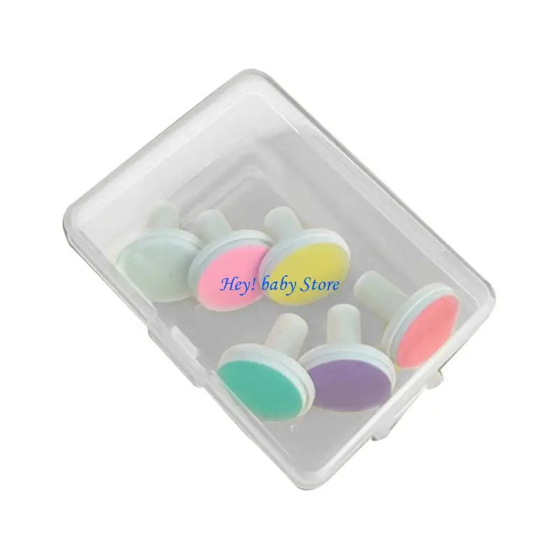 6-Piece Baby Nail File Replacement Pads | Electric Trimmer