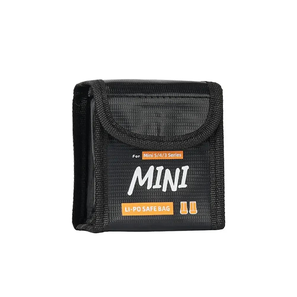 Flight Battery Safe Bag For DJI Mini 5/Mini 4 Pro/Mini 3 Pro/Mini 3 Protective Case Lithium Battery Safe Explosion-proof Bag Peaceful Pleasures Health and Wellness Black2