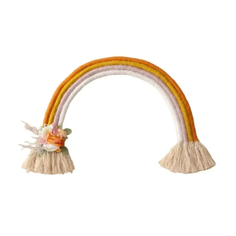 Rainbow Newborn Photography Prop | Cotton Nursery Wall Decor
