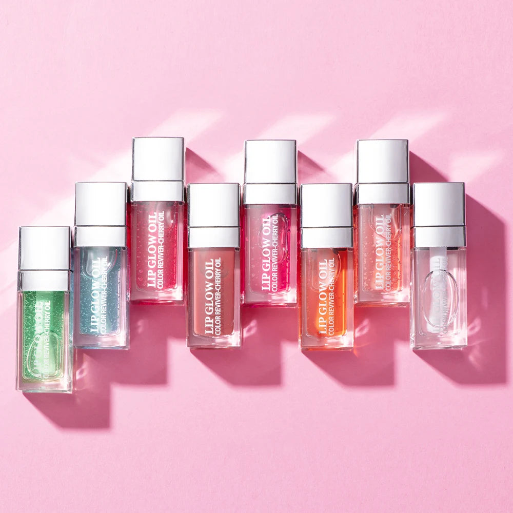 1Piece Moisturizing Lip Glow Oil Crystal Jelly Lip Oil Plumping Lip Gloss Sexy Lip Plumper Glaze Tinted Makeup Gift 10 Color Peaceful Pleasures Health and Wellness