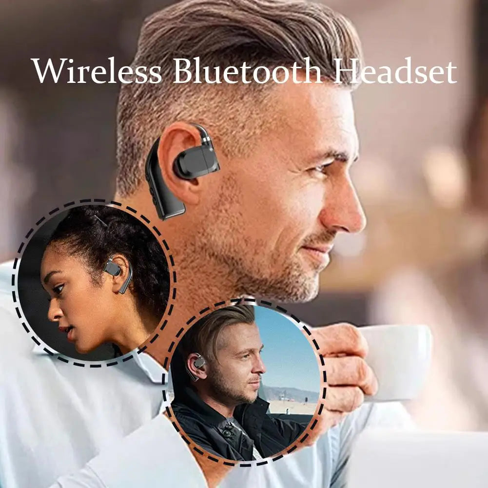 Bluetooth 5.4 Earhook Wireless Earbuds | HiFi Stereo Sports Headset