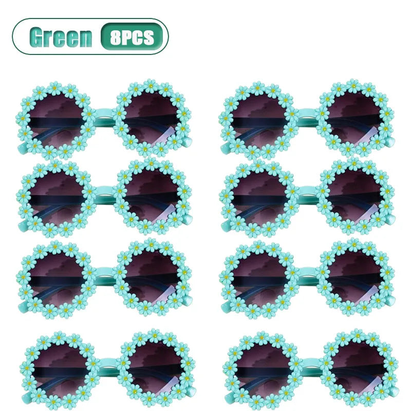 Kids Daisy Flower Sunglasses UV400 Protection | Ages 2–12