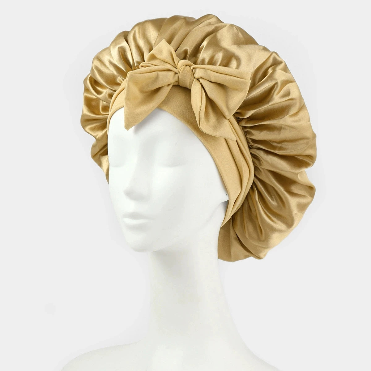 Satin Sleep Cap Night Bonnet for Women & Men – All Hair Types