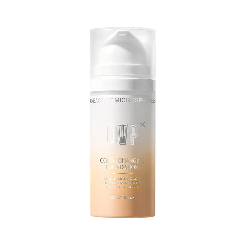 Color Changing Sunscreen Foundation with SPF50+ Protection Peaceful Pleasures Health and Wellness