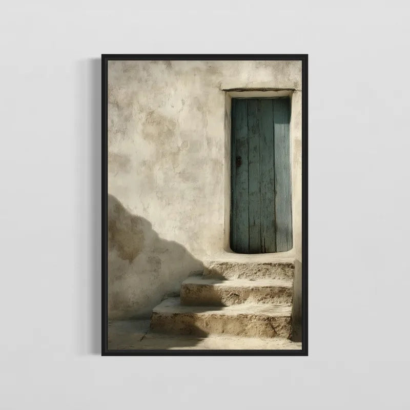 Minimalist Olive Tree Canvas Wall Art | Mediterranean Decor