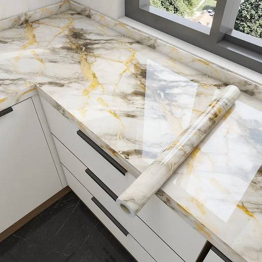 Peel & Stick Kitchen Wallpaper – 40cm Waterproof Oil-Proof PVC Self-Adhesive Wallpaper Oasis Select