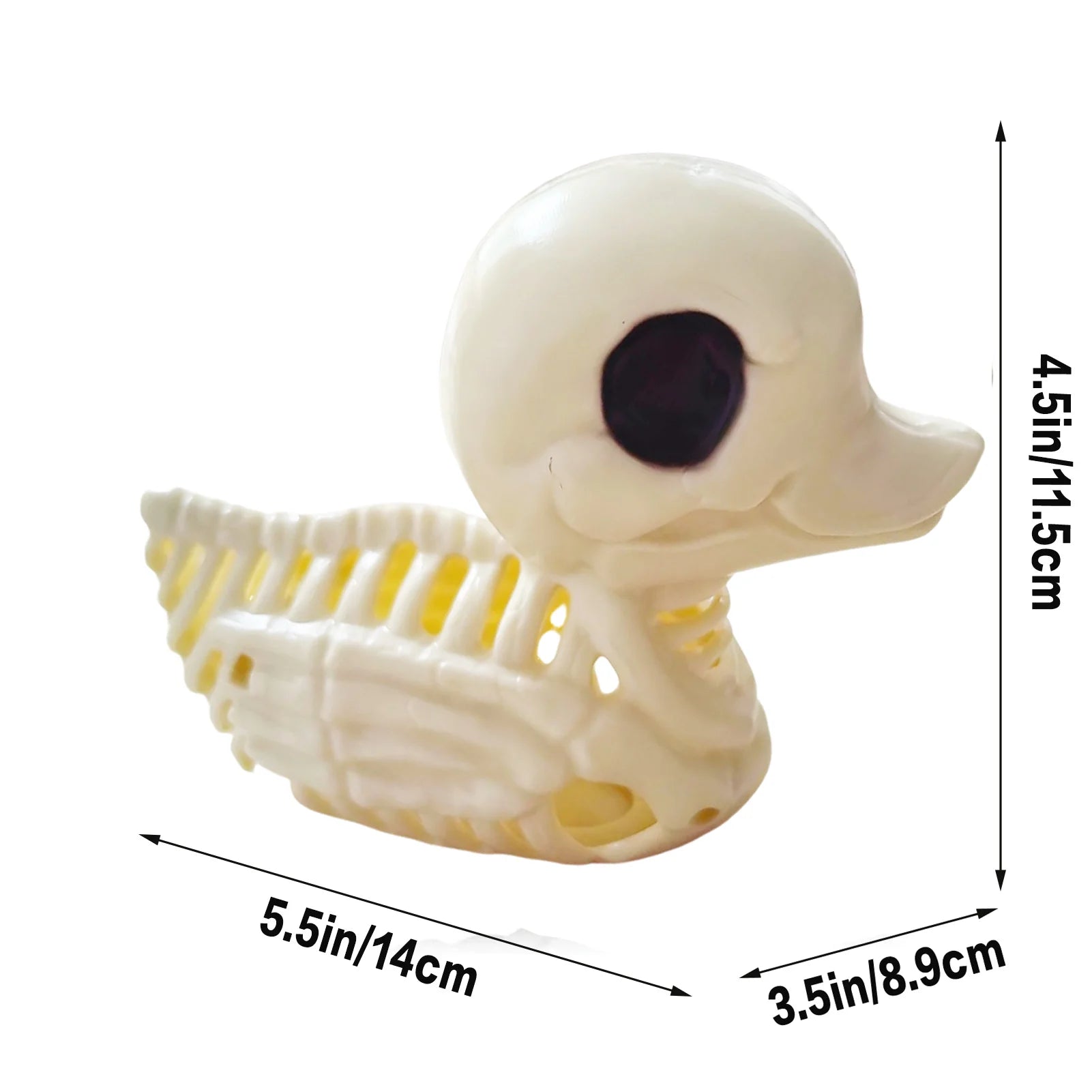 Halloween Decoration Skeleton Duck Spooky Scene Party Favors Decor for Halloween Decorations Party Props Peaceful Pleasures Health and Wellness