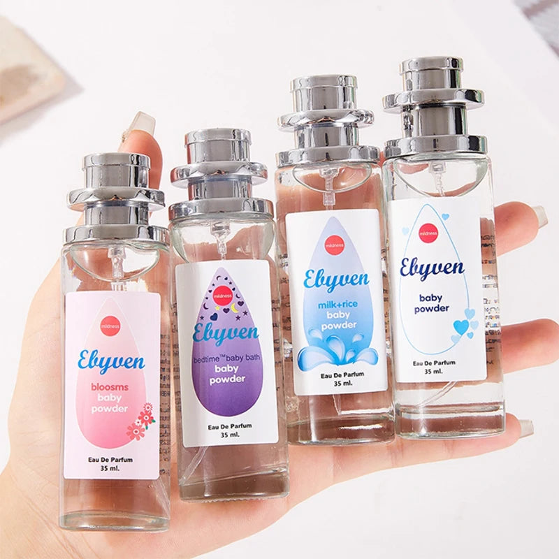 Pagoda Perfume Baby Powder Milk Light Fragrance Long-lasting Fragrance Floral Fragrance High Quality Fresh Light Fragrance Spray Peaceful Pleasures Health and Wellness