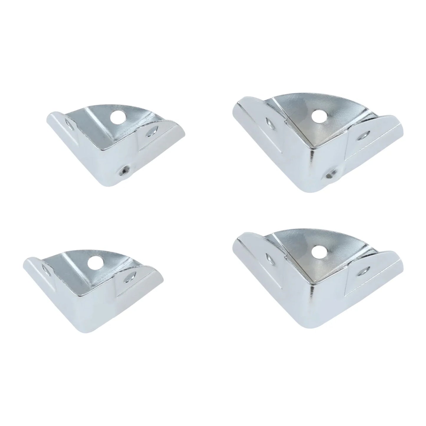 4Pcs Metal Corner Protectors for Tool Box, Flight Case & Luggage