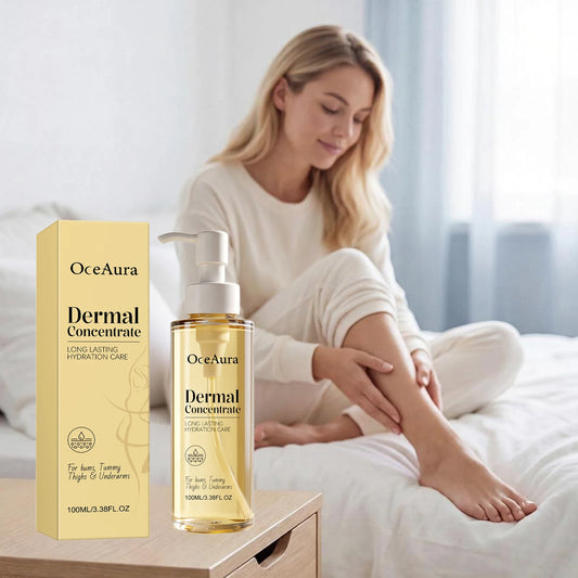 OCEAURA Hydrating Revitalizing Body Serum Firming Brightening Dryness Soothing Repairing Enhance Skin Elasticity Glow Body Serum Peaceful Pleasures Health and Wellness