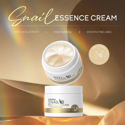 LAIKOU Snail Face Cream Anti-aging Moisturizer Reduce Wrinkle Fine Lines Lifting Firming Nourish Repair Damaged Skin Care 25g Peaceful Pleasures Health and Wellness