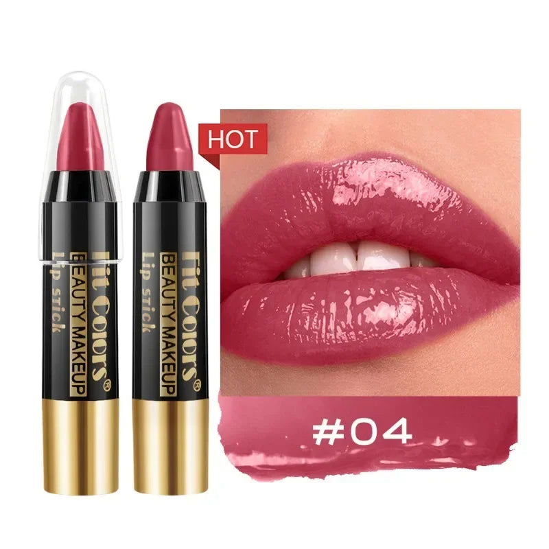 Moisturizing Crayon Lipstick – Velvet Matte & Waterproof