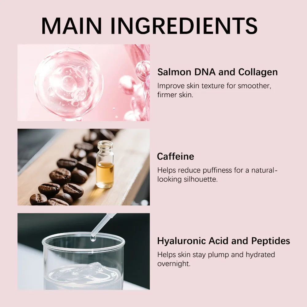 Korean Night Collagen Sleep Mask: Gently Firms, Reduces Puffiness for Refined Contours & Glass-Like Skin Peaceful Pleasures Health and Wellness