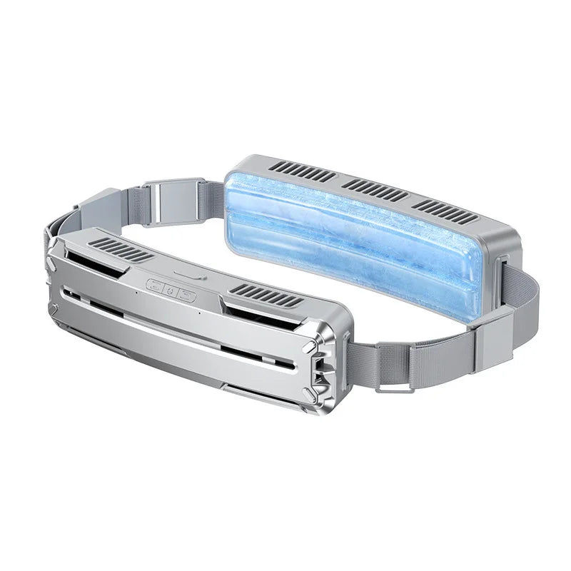 Portable USB Waist Fan – 3-Speed Rechargeable Cooling Belt
