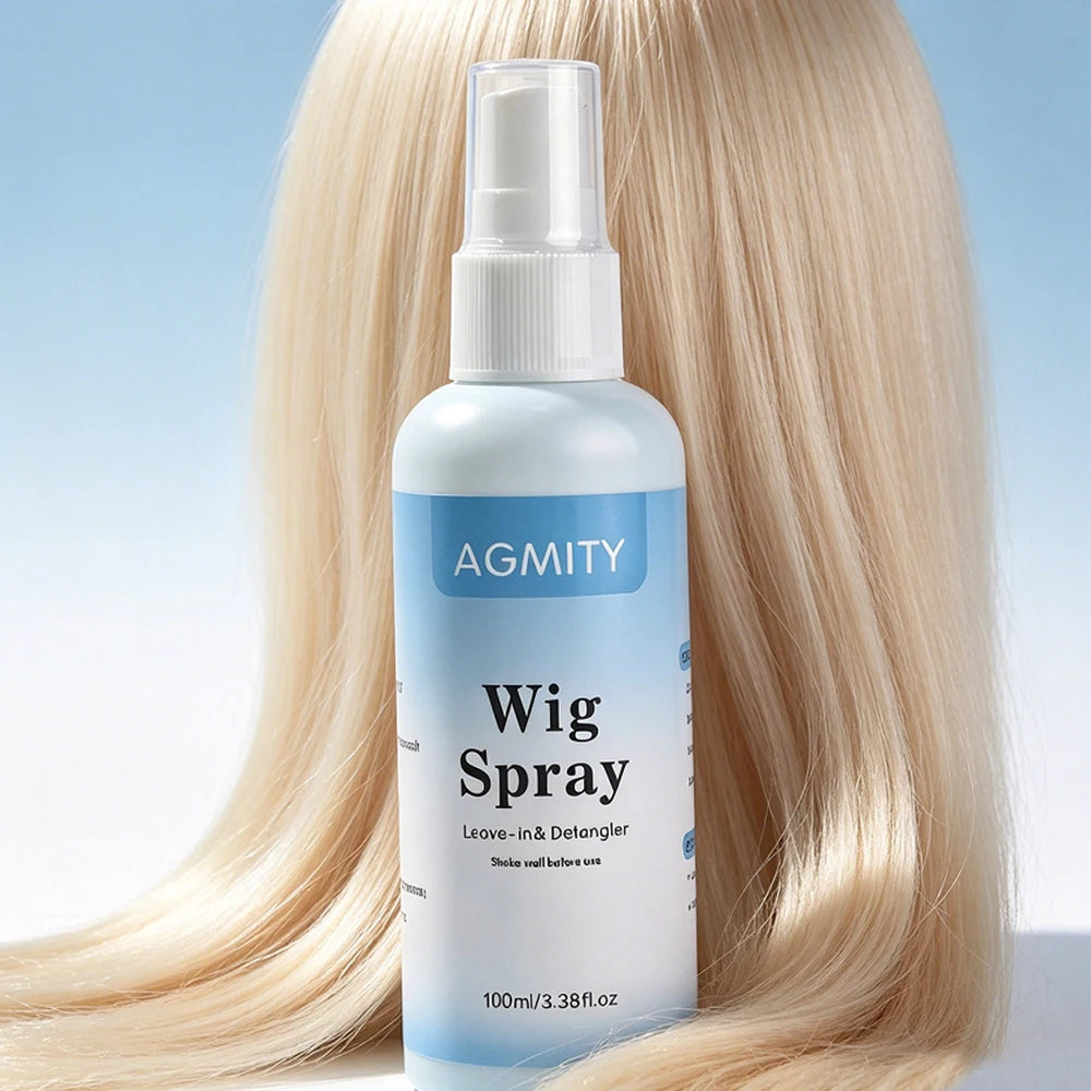 AGMITY Wig Care Spray – Anti-Frizz Leave-In Detangler Conditioner