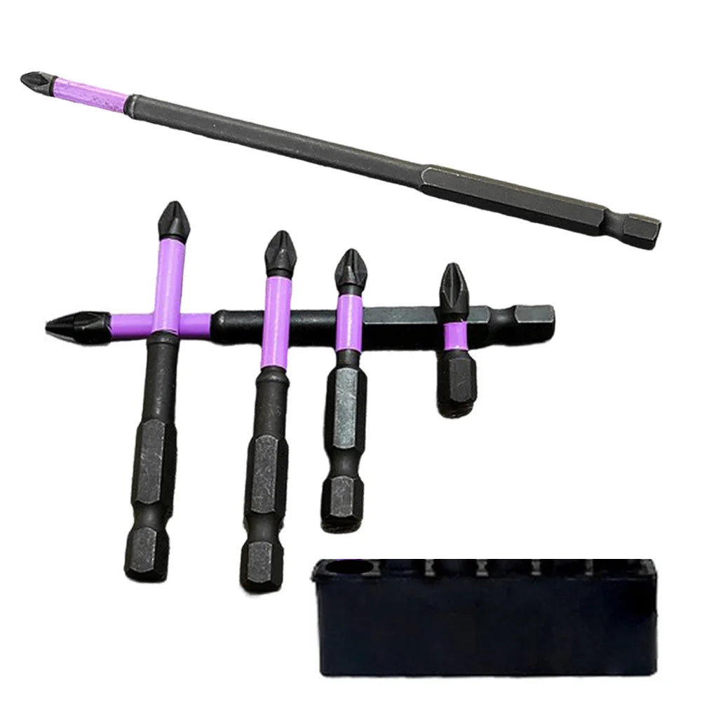 Anti-slip Impact Screwdriver Bits Holder Magnetic Header Drivers