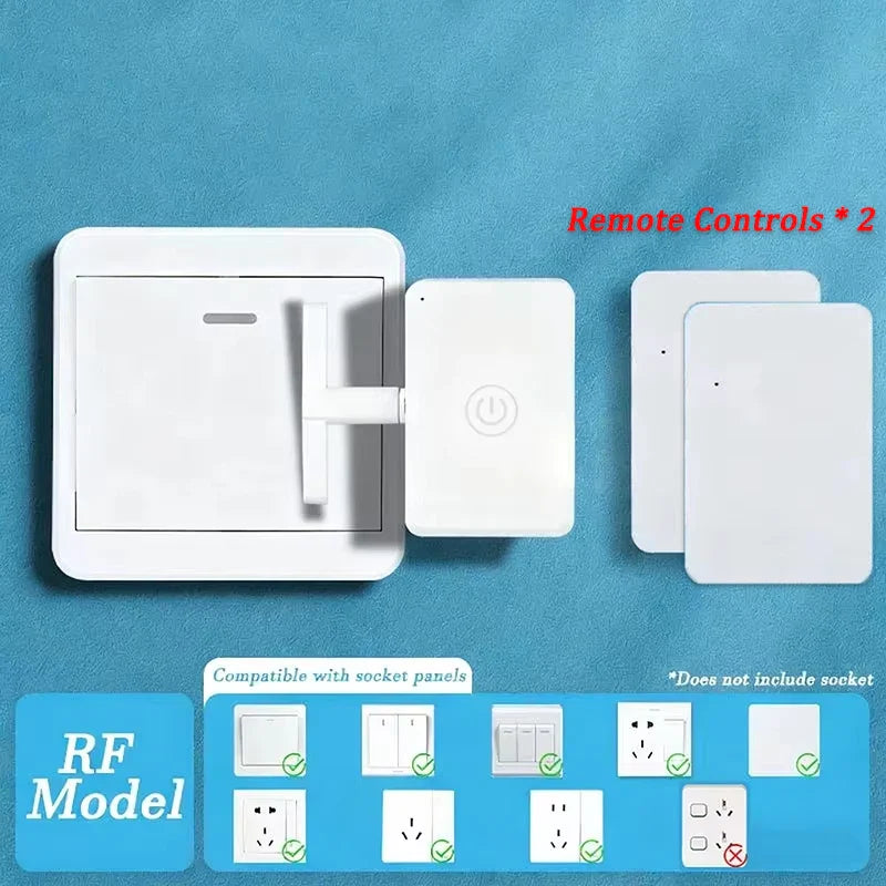 Wireless Smart Button Pusher – USB Rechargeable Remote Switch