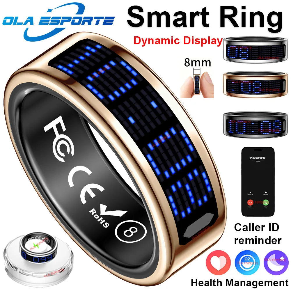 Ola Esporte Smart Ring – Heart Rate, SpO2 & Sleep Tracker