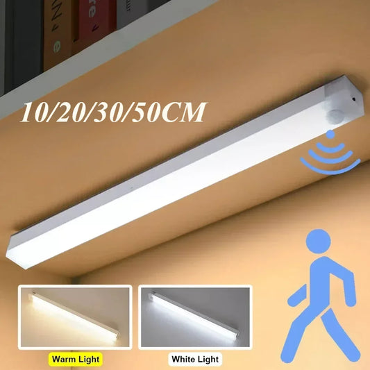 PIR Motion Sensor LED Bar Light – Rechargeable & Dimmable Motion Sensor LED Light Peaceful Pleasures Health and Wellness