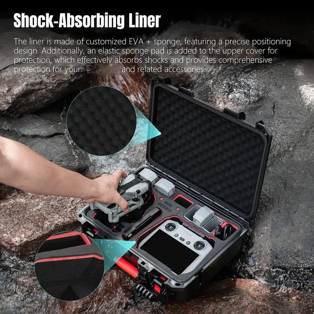 For DJI MINI 5 Pro Drone Carrying Case Large Capacity Travel Storage Case Hard Portable for For DJI MINI 5 PRO Accessories Peaceful Pleasures Health and Wellness