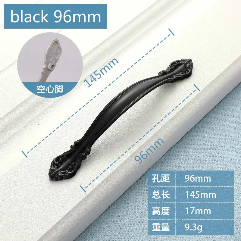 Zinc Alloy Cabinet Handles – European Drawer Pulls