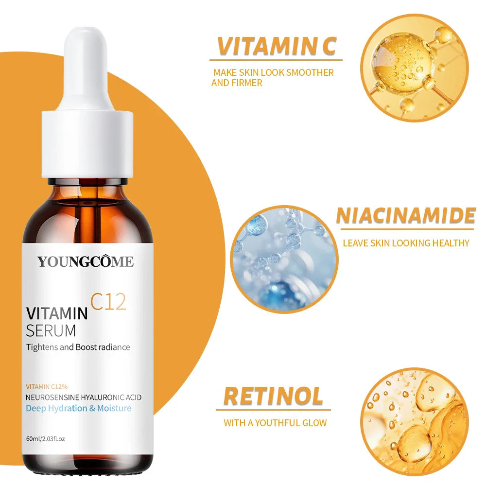 YOUNGCOME Vitamin C12 Antioxidant Face Serum | Daily Glow