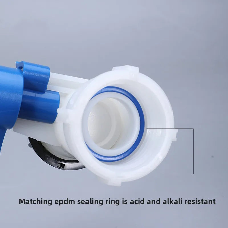 Plastic Butterfly Valve IBC Tote Tank Drain Adapter DN40–DN100