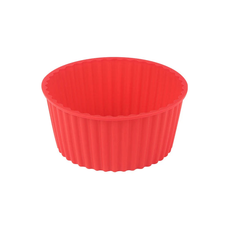 2-Pack Food Grade Silicone Cupcake Muffin Baking Molds – Non-Stick