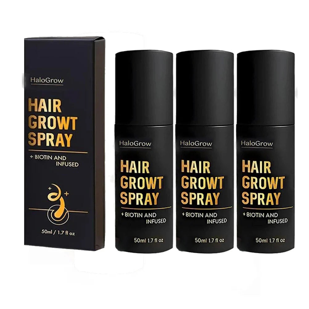Natural Hair Growth Spray – Ginger Oil & Biotin, 50ml
