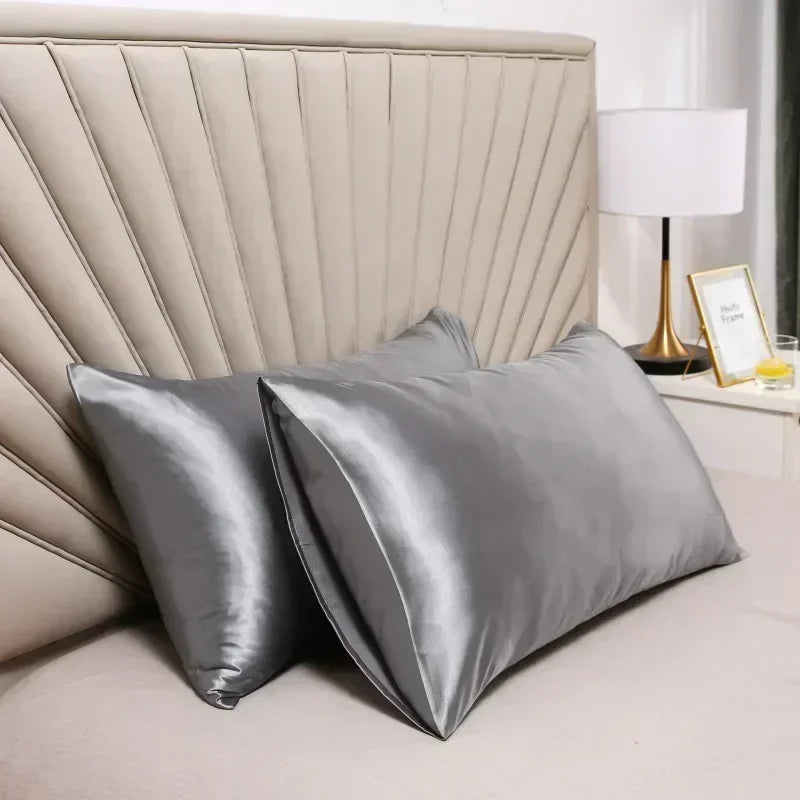 Silk-Feel Pillowcase – Protect Hair & Skin | Any Size