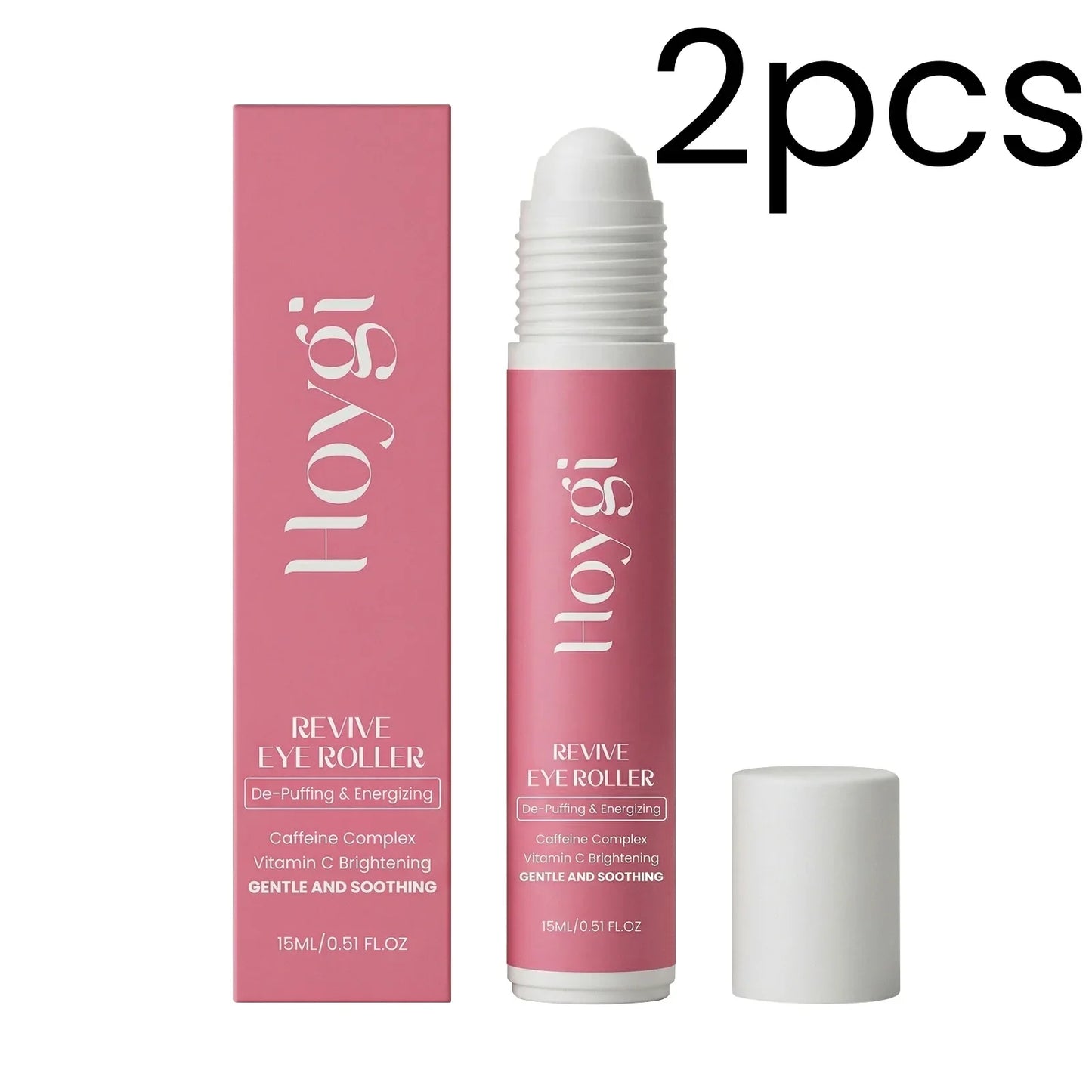 Hoygi Vitamin C Eye Roller Serum – Dark Circles & Puffiness