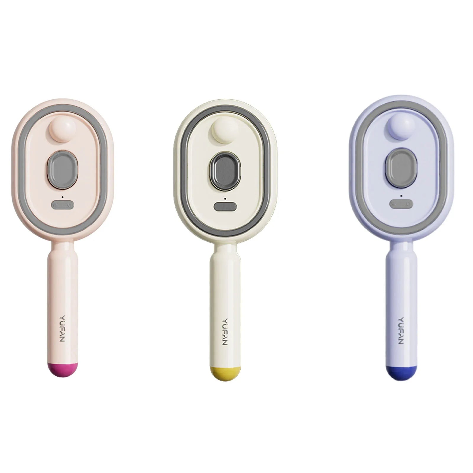 Electric Steam Brush with Water Spray Wet Electrics Hairbrush USB-C Charging for Detangling Smoothing Styling & Frizz Control Peaceful Pleasures Health and Wellness
