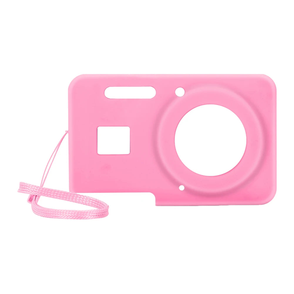 Silicone Camera Case for KODAK PIXPRO FZ55/FZ45 with Lanyard Peaceful Pleasures Health and Wellness Pink france