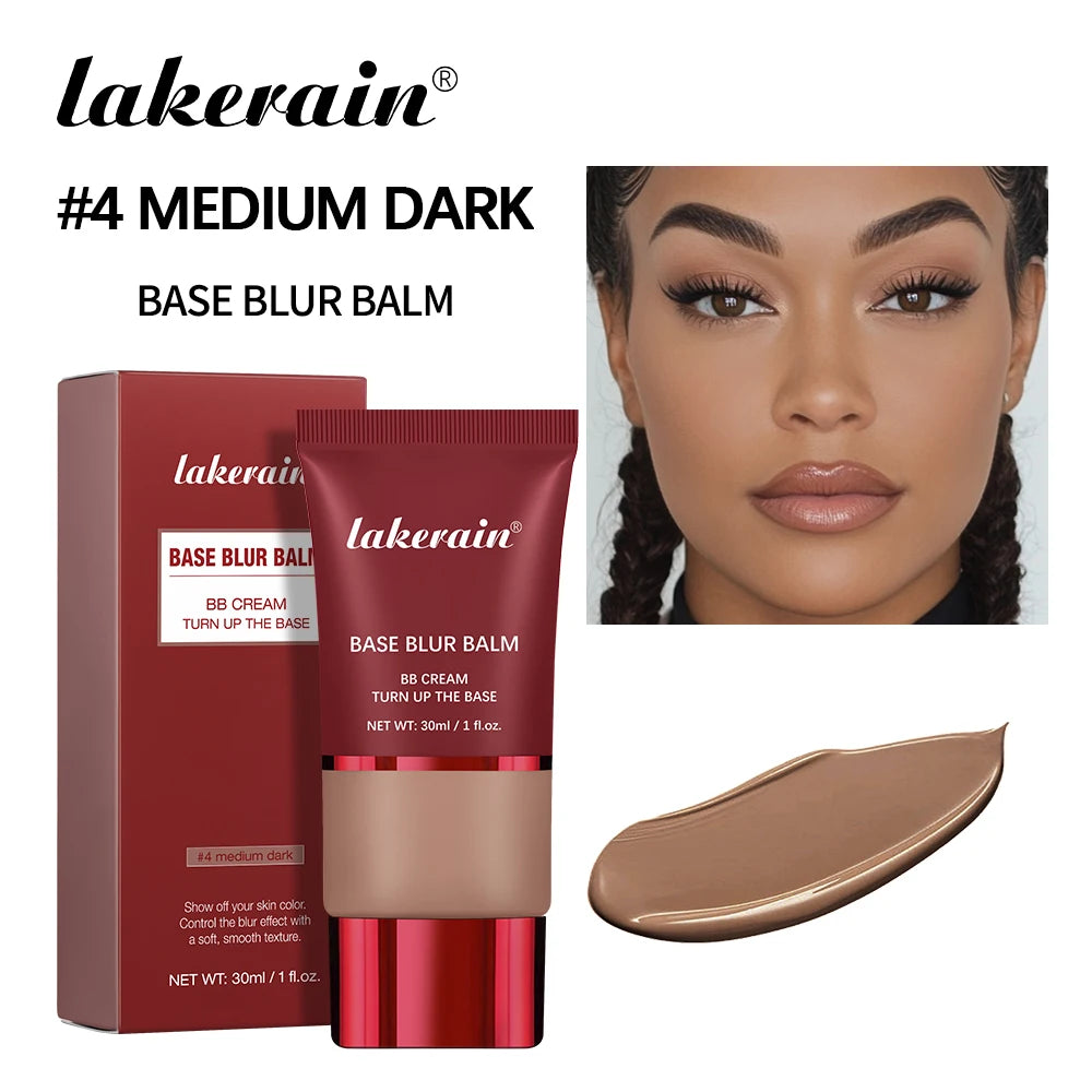 LAKEKRAIN Matte Liquid Foundation Soft Focus Lightweight Long Lasting Smooth Skin Natural Contour Multi Shades For All Skin Tone Peaceful Pleasures Health and Wellness 4 medium dark