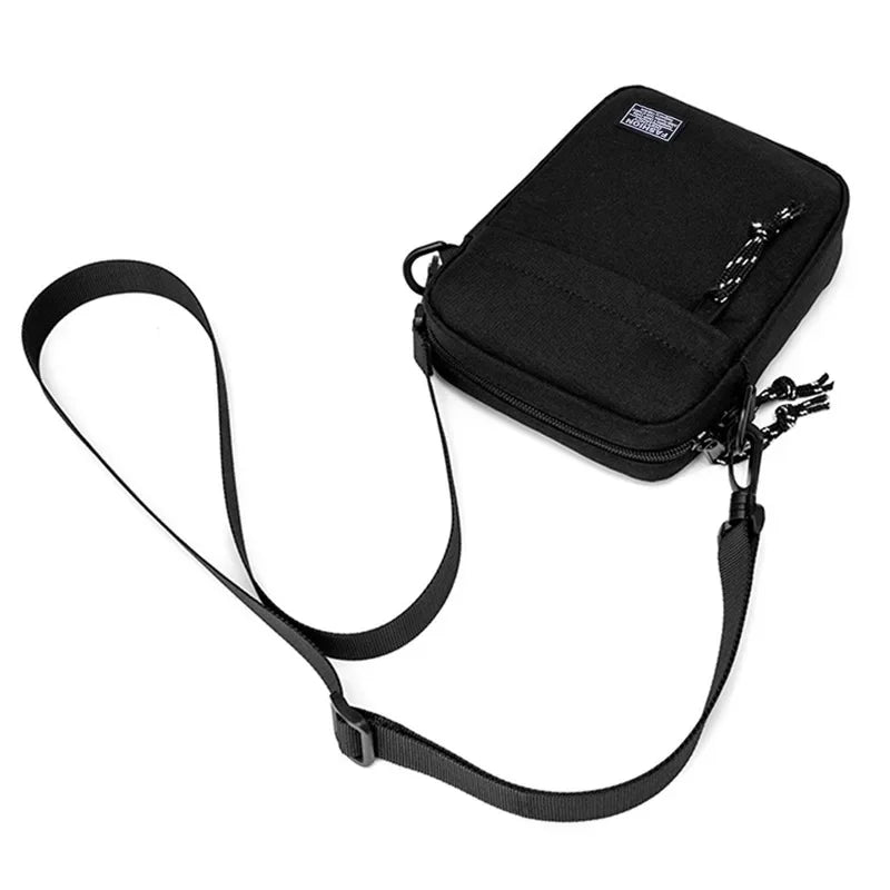Casual Bag Diagonal Crossover Hand Machine Small Square Bag Men's Satchel Oxford Cloth Fashion Women's Handbags Luggage Bags Peaceful Pleasures Health and Wellness