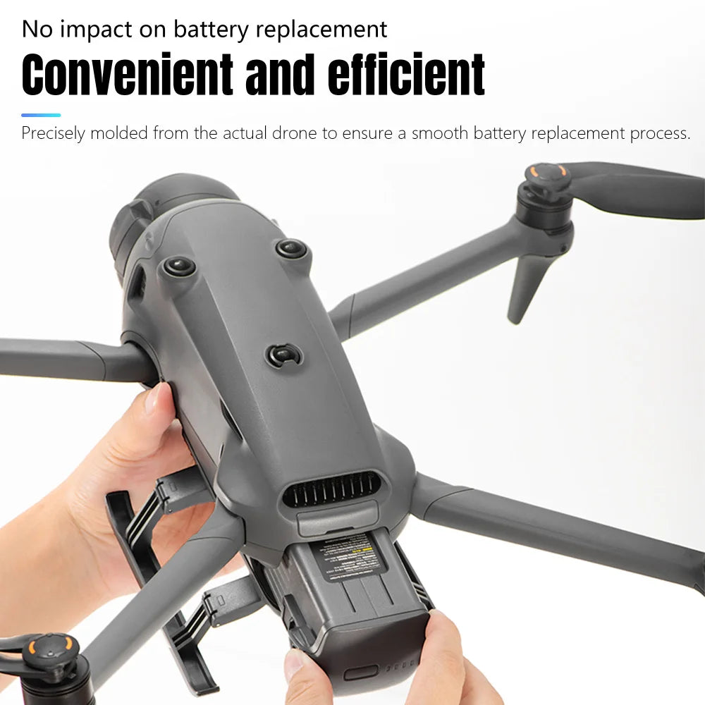 For DJI Mavic 4 Pro Landing Gear Foldable Landing Training Frame Gimbal Protection Anti-Collision Accessories Peaceful Pleasures Health and Wellness